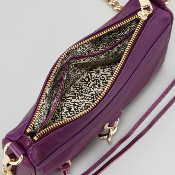 NWOT💕Rebecca Minkoff Crossbody Plum - Picture 4 of 8